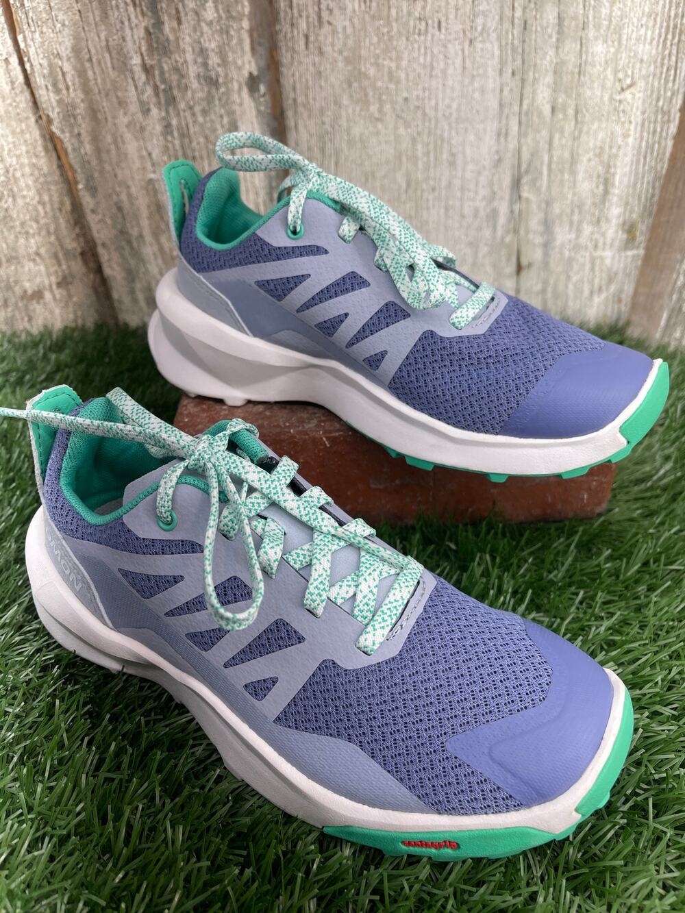 Salomon Patrol J Junior Hiking Shoe "Velvet Morning/Zen Blue" US Kids 1